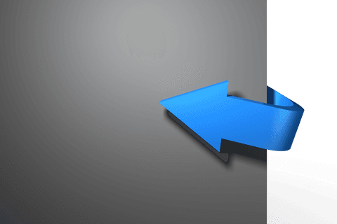3d blue arrow learning around glossy transparent corner vector - Download Free Stock Videos Pikwizard.com