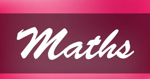 Stylish Maths Text on Colorful Background - Download Free Stock Images Pikwizard.com
