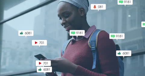 Social Media Engagement with Increasing Notifications