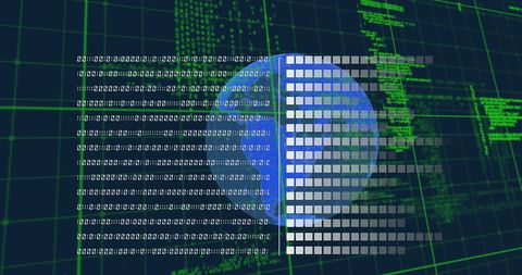 Abstract Digital Data with Computer Code Visualization - Download Free Stock Images Pikwizard.com