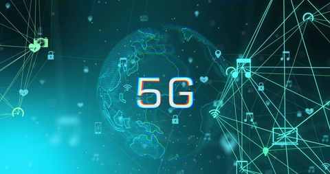 Digital Networking Conceptualizing Global 5G Technology Connections - Download Free Stock Images Pikwizard.com