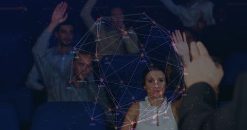 Digital Connectivity in Modern Business Meeting