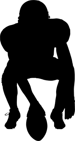 Transparent Silhouette of American Football Player PNG - Download Free Stock Videos Pikwizard.com