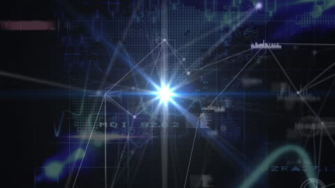 Digital Network Connections with Data Processing Grid
