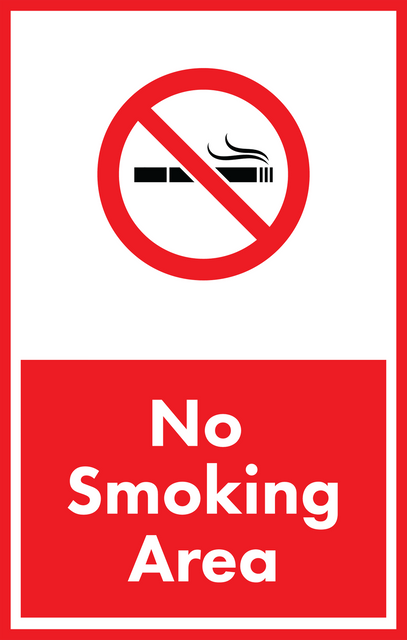 Digital No Smoking Area Sign On Transparent Background - Download Free Stock Videos Pikwizard.com