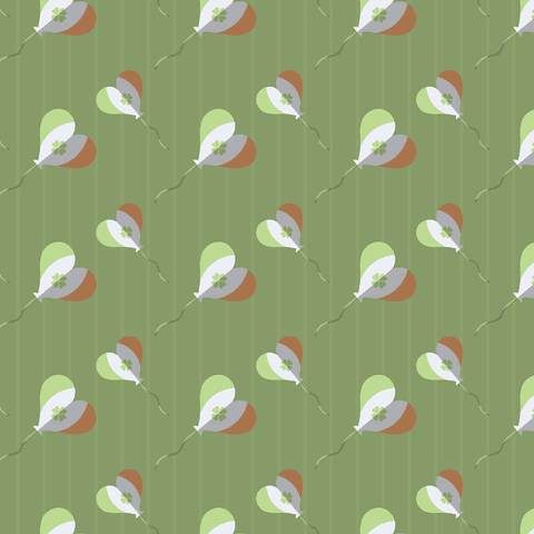 Seamless Heart Pattern with Earth Tones on Transparent Background - Download Free Stock Videos Pikwizard.com