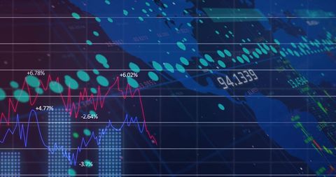 Global Financial Data Analysis and Technology Trends - Download Free Stock Images Pikwizard.com