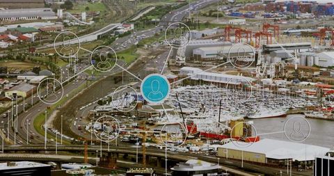 Smart industrial logistics and port connectivity