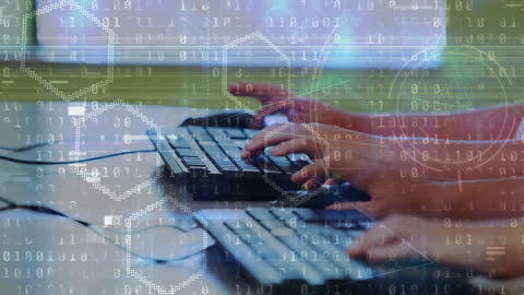 Cyber Security Experts Analyzing Data