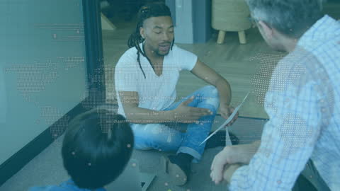 Innovative Discussion Among Colleagues with Overlay of Data and Technology