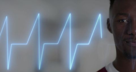 Innovative Healthcare Data Processing Concept with Professional Doctor