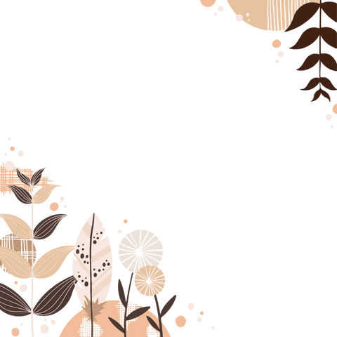 floral botanical elements on transparent background - Download Free Stock Videos Pikwizard.com