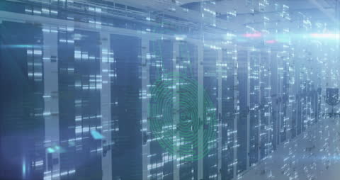 Cyber Security and Data Storage in Modern Server Room