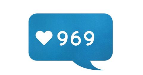 Social Media Like Icon with High Engagement Number - Download Free Stock Images Pikwizard.com