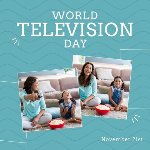 celebrating world television day with family fun - Download Free Stock Templates Pikwizard.com