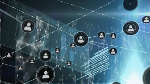 Digital Network Connections over Data Servers in Futuristic Setting