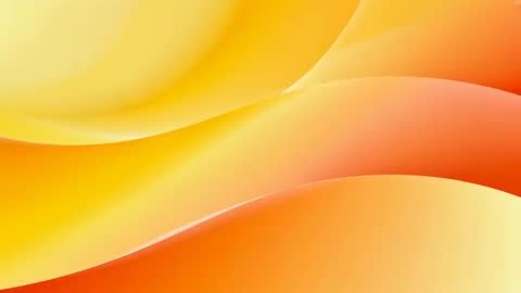 Flowing Orange and Yellow Gradients Creating Modern Abstract Background