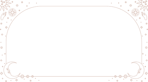 Ornate Celestial Line Art Frame on Transparent Background - Download Free Stock Videos Pikwizard.com