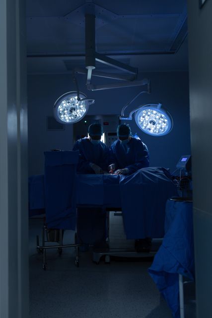 Surgeons performing operation in operation theater - Download Free Stock Photos Pikwizard.com