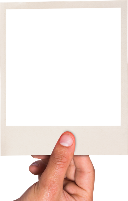 Hand Holding Blank White Features Transparent Background Vertical Frame for Mockups - Download Free Stock Videos Pikwizard.com