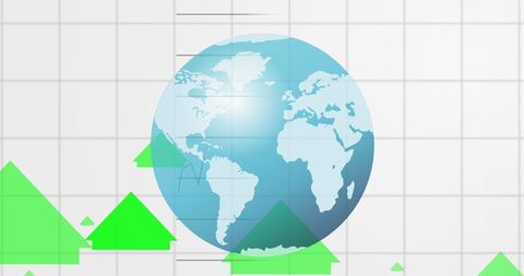Global Business Growth with Data Infographics - Download Free Stock Images Pikwizard.com