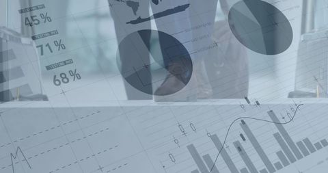 Financial Data Processing with Global Partnership Insight - Download Free Stock Images Pikwizard.com