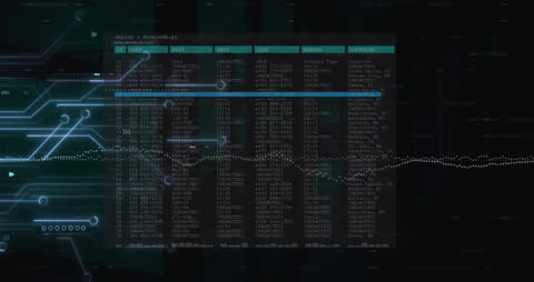 Cutting-Edge Digital Interface Analyzing & Coding Data Elements