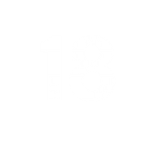 white number 18 with geometric pattern on transparent background - Download Free Stock Videos Pikwizard.com