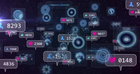 Digital Social Media Network Notifications in Virtual Realm