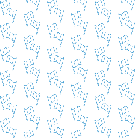 blue flag patterened illustration on transparent background - Download Free Stock Videos Pikwizard.com