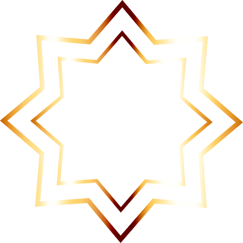 transparent eight-pointed geometric star in gradient - Download Free Stock Videos Pikwizard.com