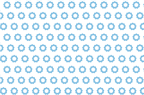 Dynamic Blue Pattern with Repeated Shapes on Transparent Background - Download Free Stock Videos Pikwizard.com