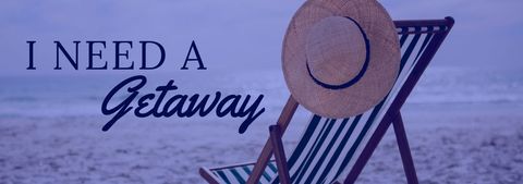 Relaxing Beach Atmosphere With Chair and Straw Hat - Download Free Stock Templates Pikwizard.com