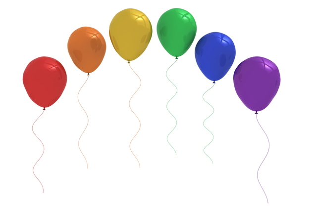 Colorful Balloons on Transparent Background for Party Decorations - Download Free Stock Videos Pikwizard.com