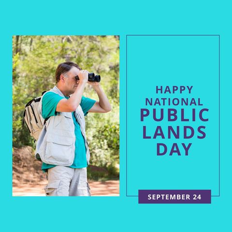 celebrating national public lands day with outdoor adventures - Download Free Stock Templates Pikwizard.com