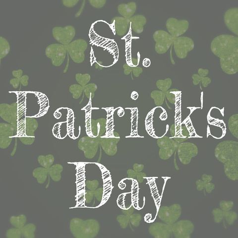 St. Patrick's Day Greeting with Green Shamrocks - Download Free Stock Templates Pikwizard.com