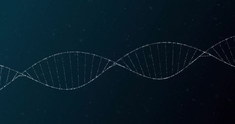 Complex DNA Data Processing on Dark Digital Background - Download Free Stock Images Pikwizard.com