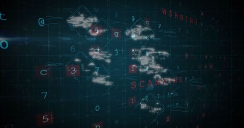 Dynamic Digital Interface with Encrypting Codes and Data - Download Free Stock Images Pikwizard.com
