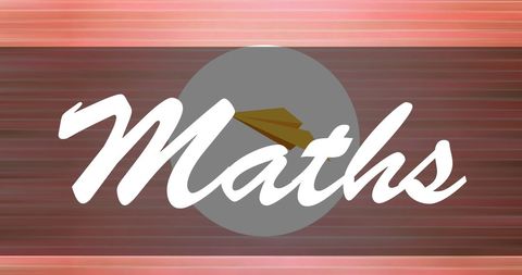 Creative Math Concept with Modern Red Background Design - Download Free Stock Images Pikwizard.com