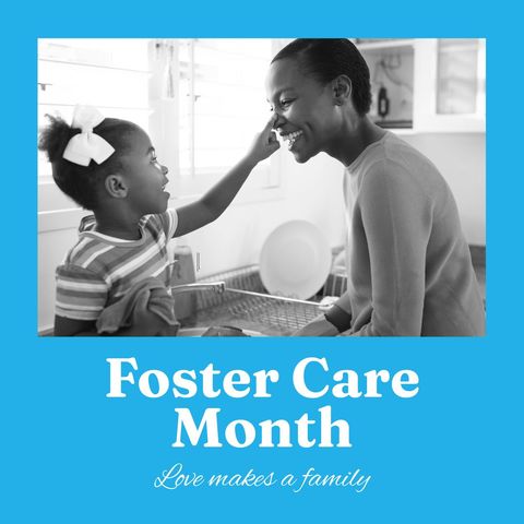 foster care month celebration with loving family moment - Download Free Stock Templates Pikwizard.com