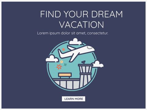 explore unlimited destinations and discover dream vacations - Download Free Stock Templates Pikwizard.com