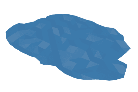 digital abstract blue geometric shape on transparent background - Download Free Stock Videos Pikwizard.com