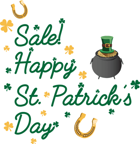 St. Patrick's Day Sale Celebration Transparent Decoration - Download Free Stock Videos Pikwizard.com