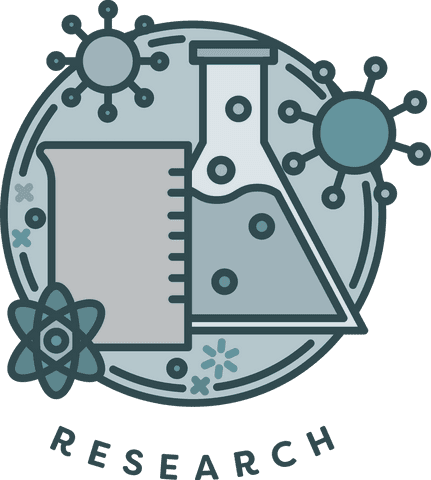 science research icons with beakers on transparent background - Download Free Stock Videos Pikwizard.com