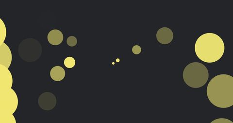Abstract Yellow and Brown Circles on Dark Background - Download Free Stock Images Pikwizard.com