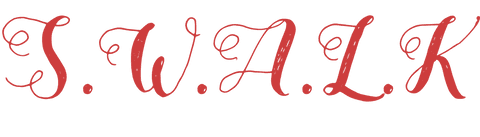 Elegant Red SWALK Text Transparent Background - Download Free Stock Videos Pikwizard.com