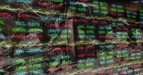Digital Data Processing Over Scrap Yard Visualization