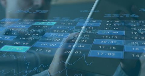 Business Professional Analyzing Digital Financial Numbers - Download Free Stock Images Pikwizard.com