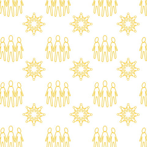 yellow people pattern on transparent background vector illustration - Download Free Stock Videos Pikwizard.com
