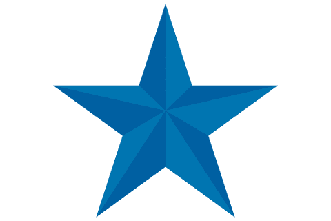 Blue Abstract Star Shape on Transparent Background - Download Free Stock Videos Pikwizard.com
